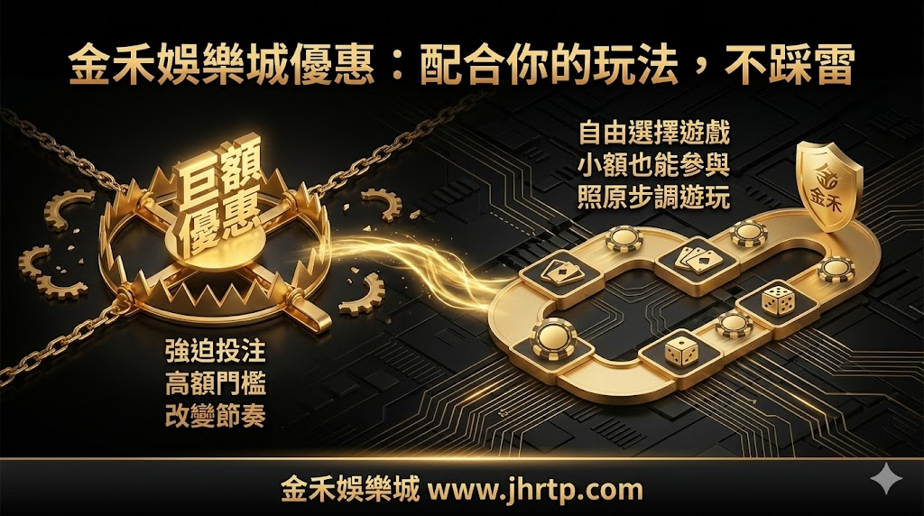 金禾娛樂城優惠怎麼選?老玩家實話說,這幾種娛樂城優惠才真的用得到 重點截圖 1